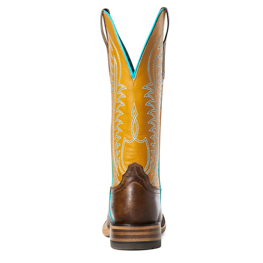10035779 Ariat Women's Belmont Tumbled Brown/Mustard