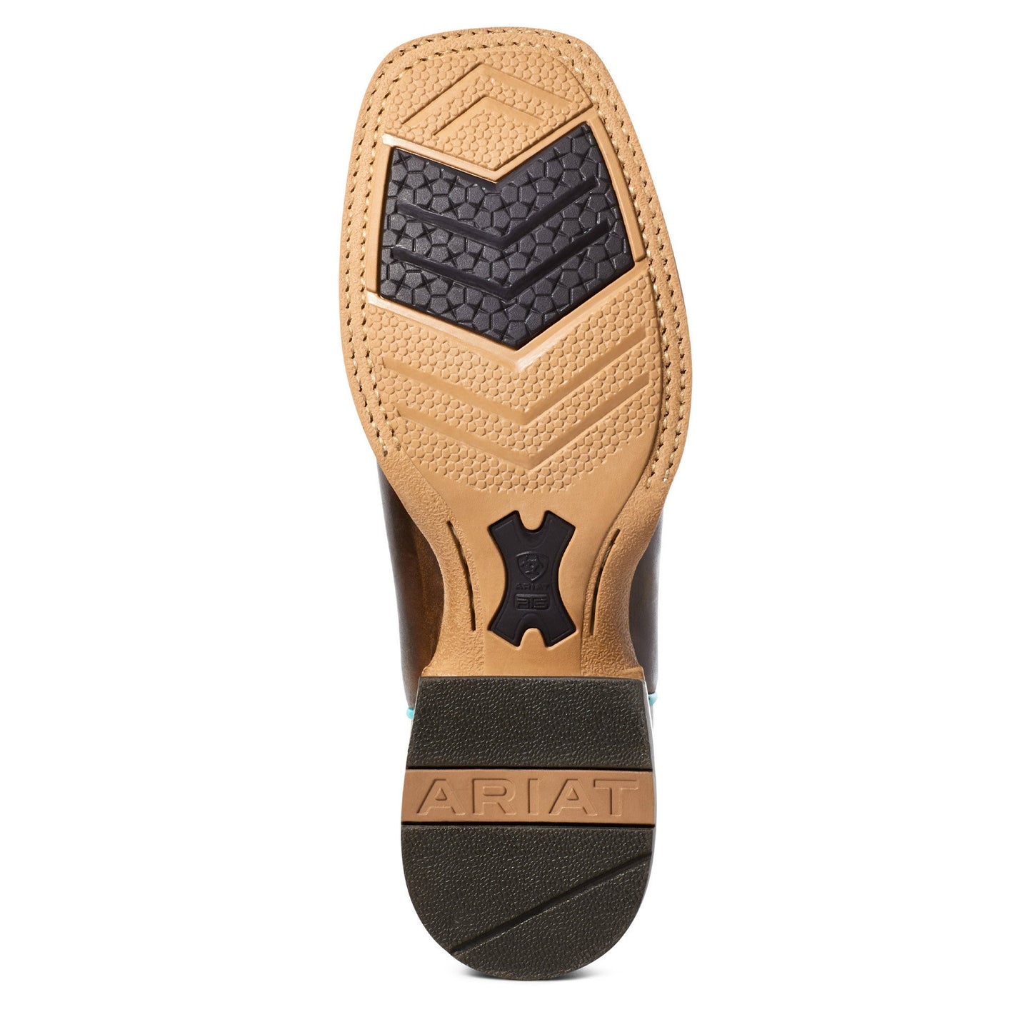 10035779 Ariat Women's Belmont Tumbled Brown/Mustard