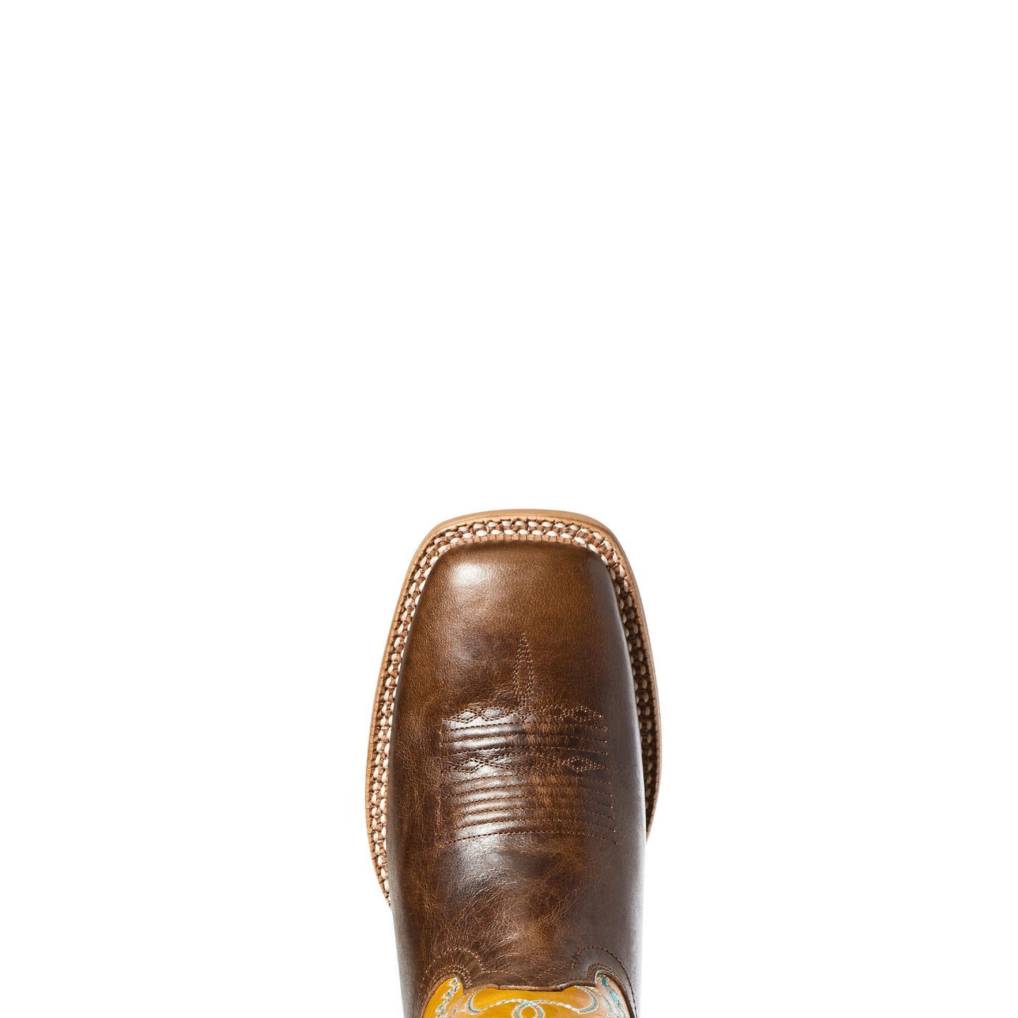 10035779 Ariat Women's Belmont Tumbled Brown/Mustard
