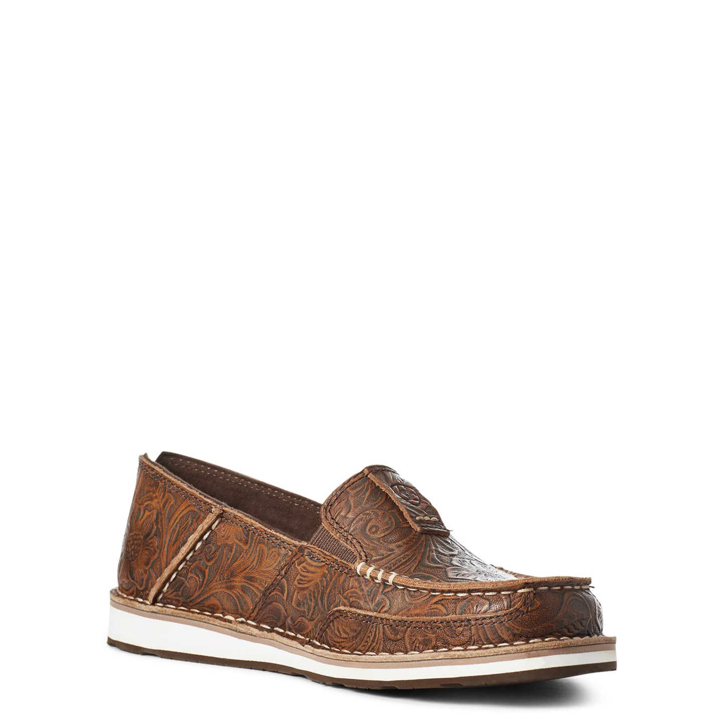 10035831 Ariat Womens Cruiser Brown Floral Emboss