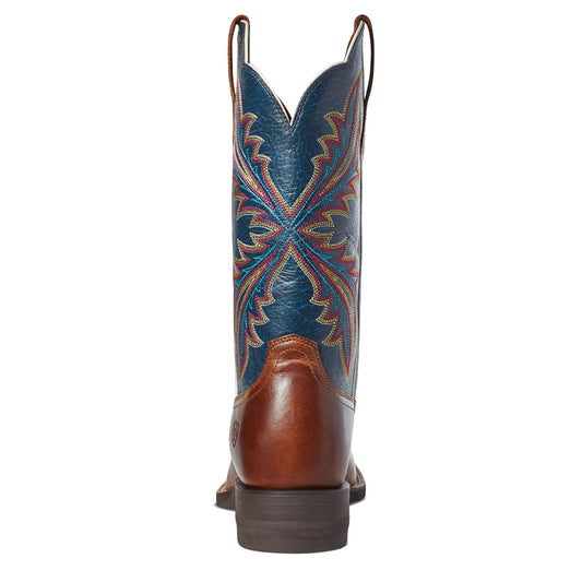 10035986 Ariat Women's West Bound Russet Rebel/Crackle Navy