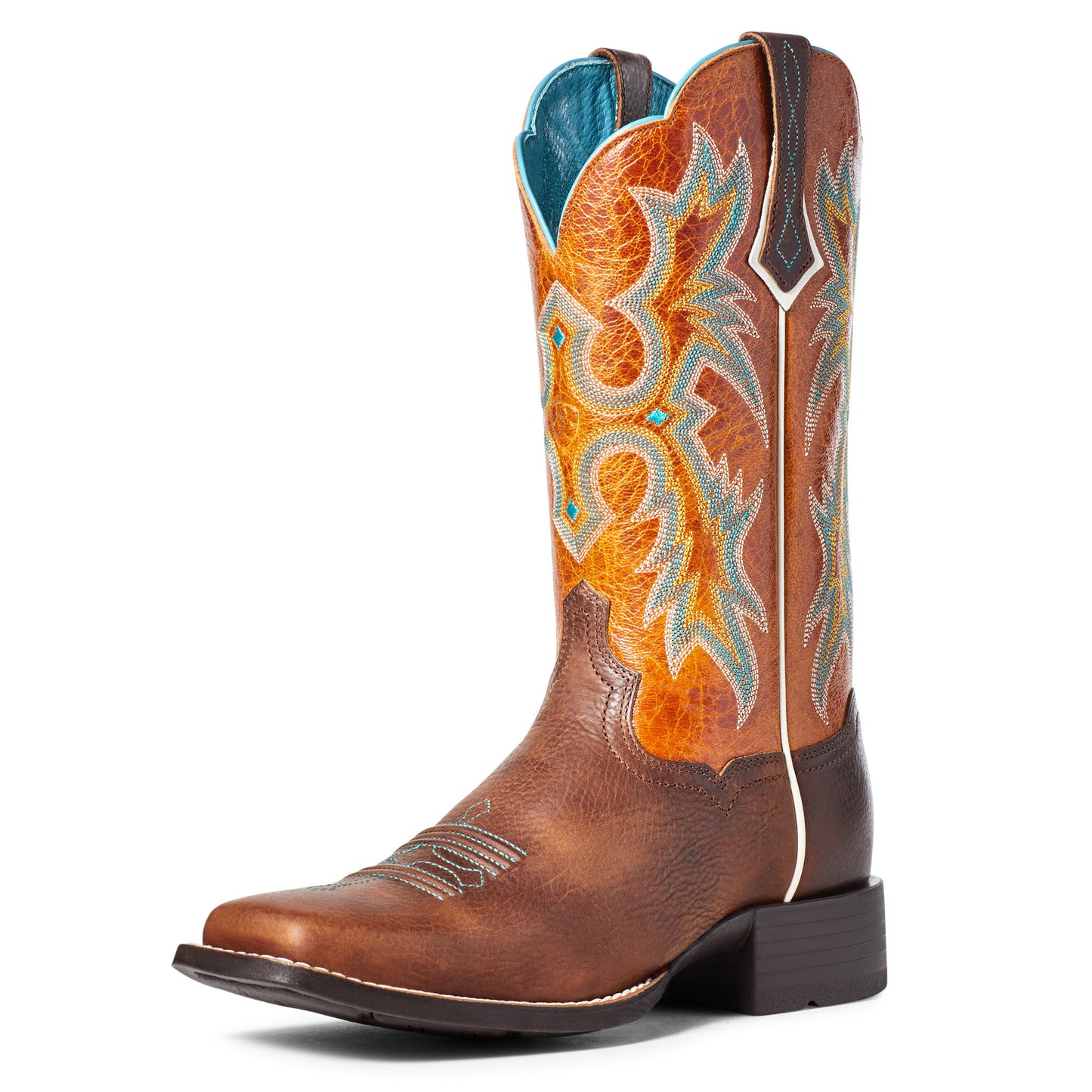 10036108 Ariat Women's Tombstone Hickory/Marigold