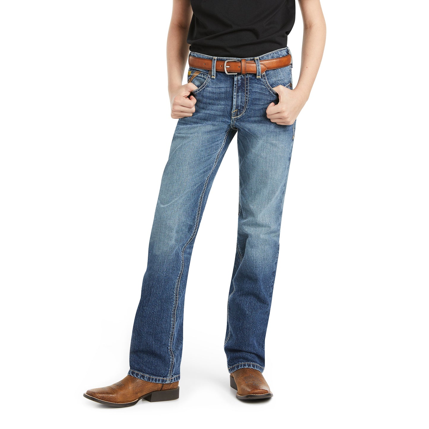 10036085 Ariat Boys B5 Sturgis Straight Cut Jean