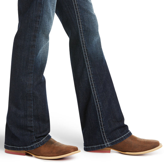 10036101 Ariat Girls REAL Boot Cut Journee Lakeshore