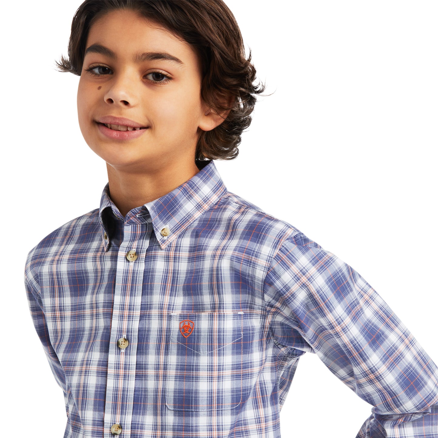 10039569 Ariat Boys Pro Diego Classic LS Shirt