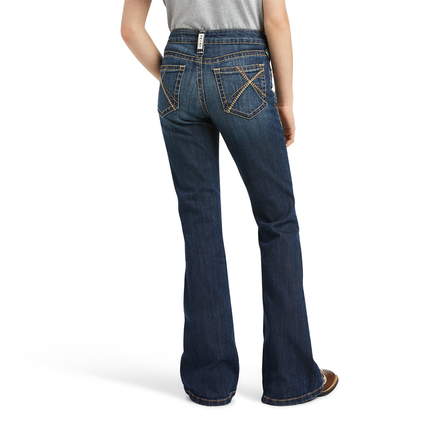 10040808 Ariat Girls Real Flare Vicky Dresden