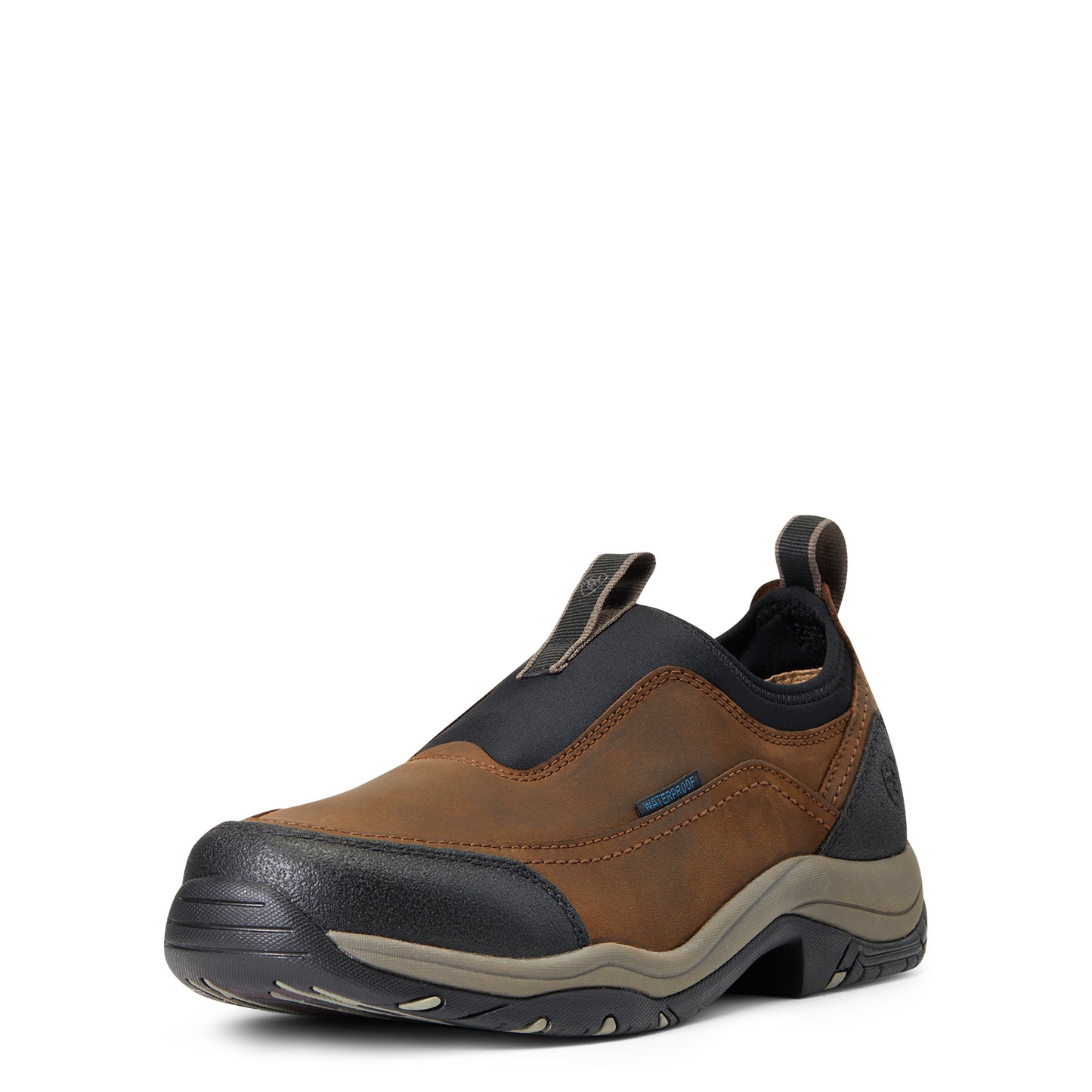 10040235 Ariat Men's Terrain Ease H20 Oily Distressed Brown