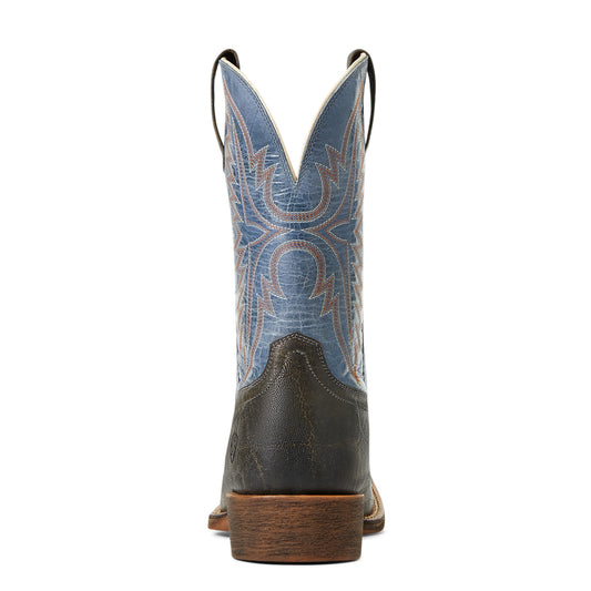 10040276 Ariat Men's Sport Smoke wagon Rampant Charcoal/Noon Blue