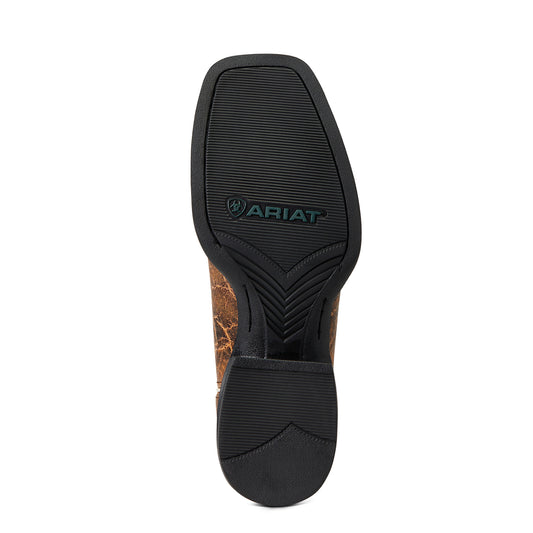 10040277 Ariat Men's Sport Smokewagon Grizzly Elephant Print/Liberty Black