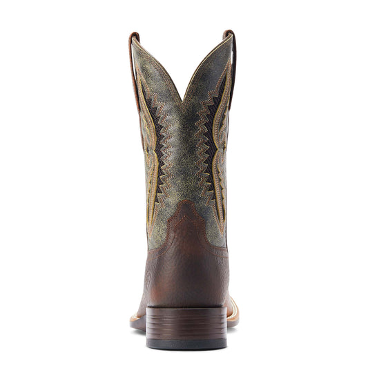 10044478 Ariat Men's Rowder Venttek 360 Rowdy Rust/ Forest Green