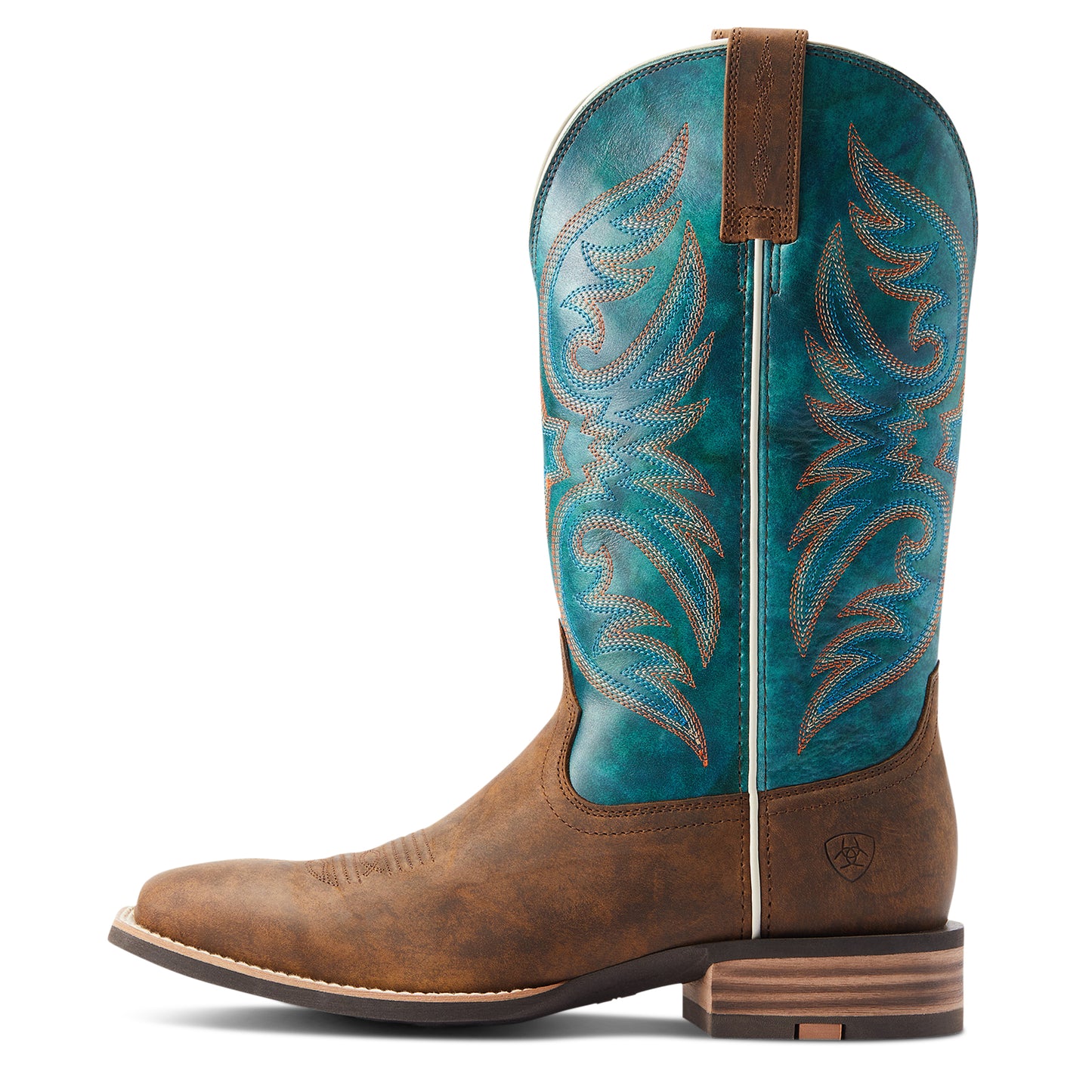 10044568 Ariat Men's Ricochet Aged Tan/ Mystic Teal