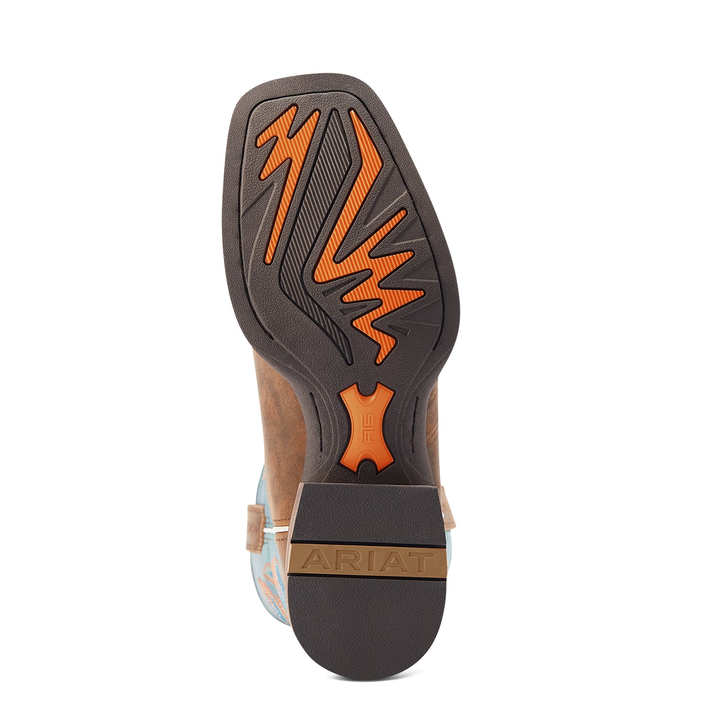 10044568 Ariat Men's Ricochet Aged Tan/ Mystic Teal