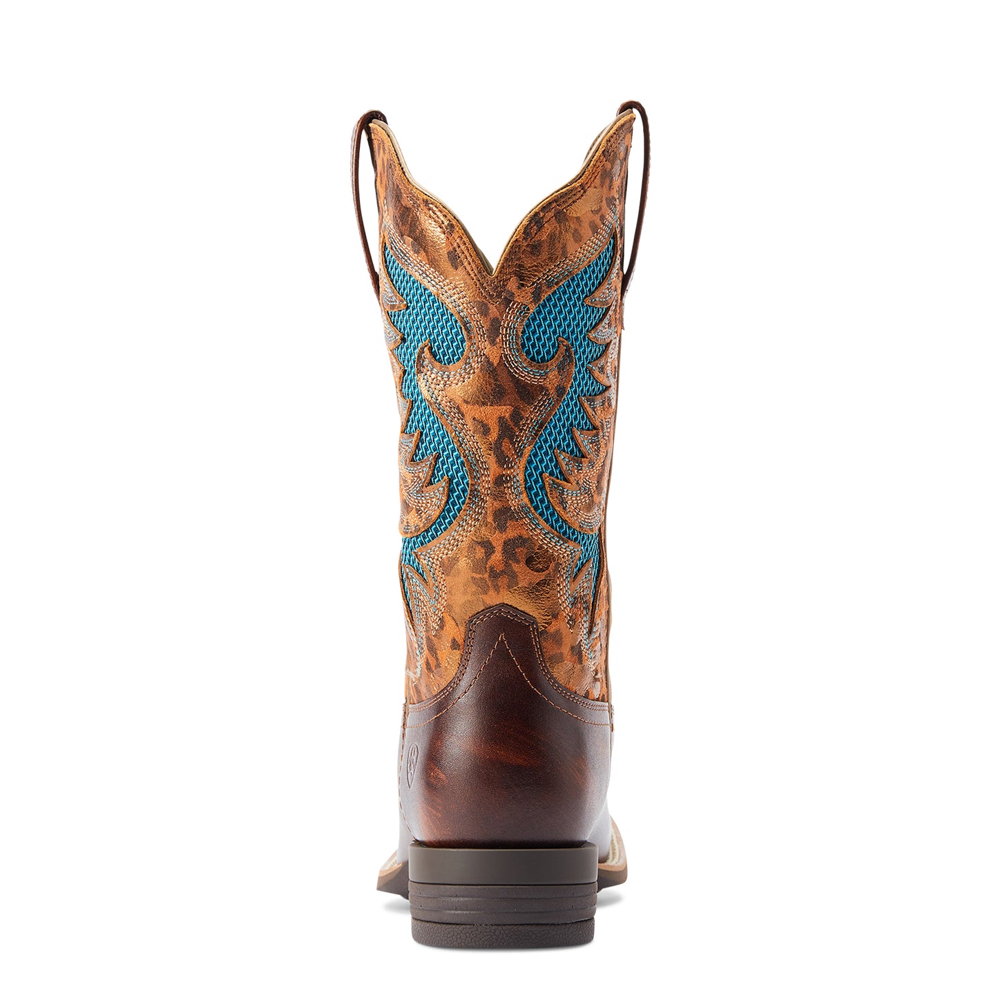 10044506 Ariat Women's Pinto Venttek 360 Yukon Brown/ Gilded Leopard