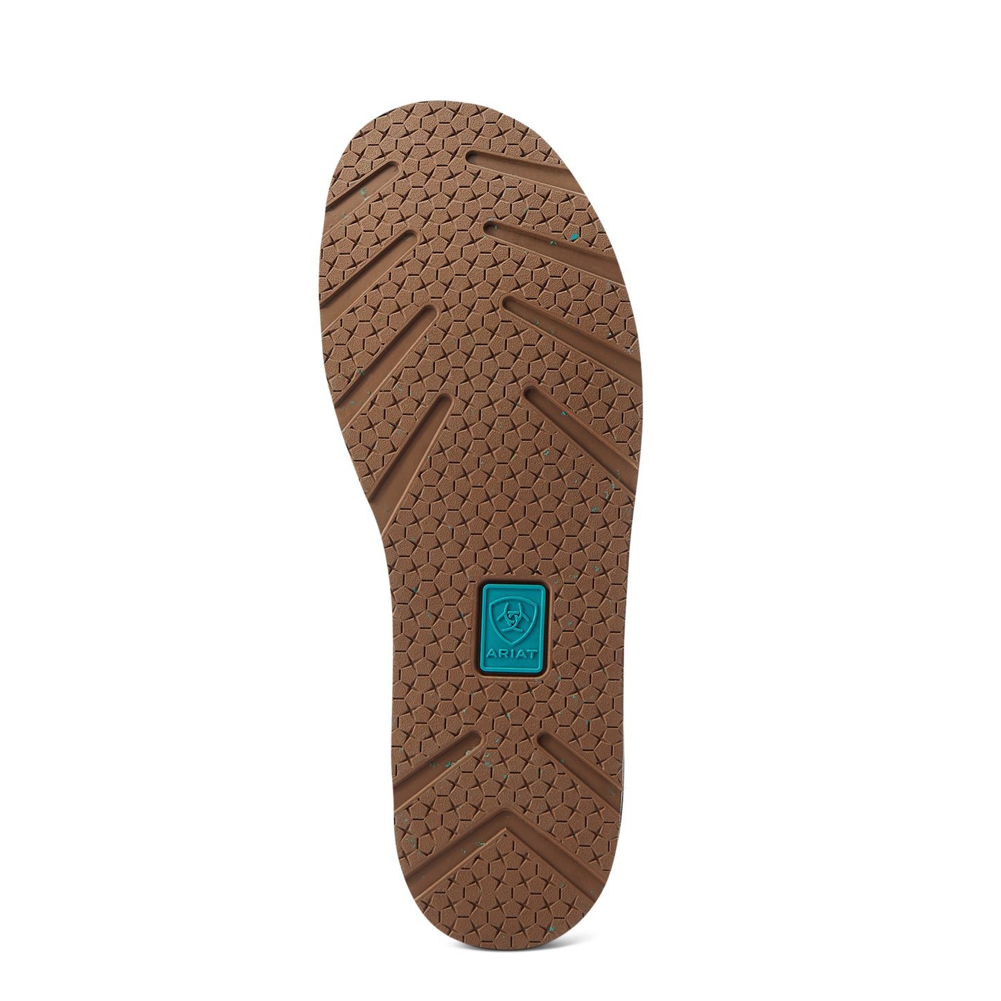 10044530 Ariat Women's Cruiser Teal Suede/ Turq Serape