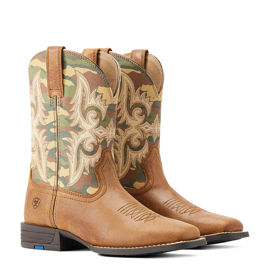 10044404 Ariat Kids Lonestar Wicker/ Camo Print