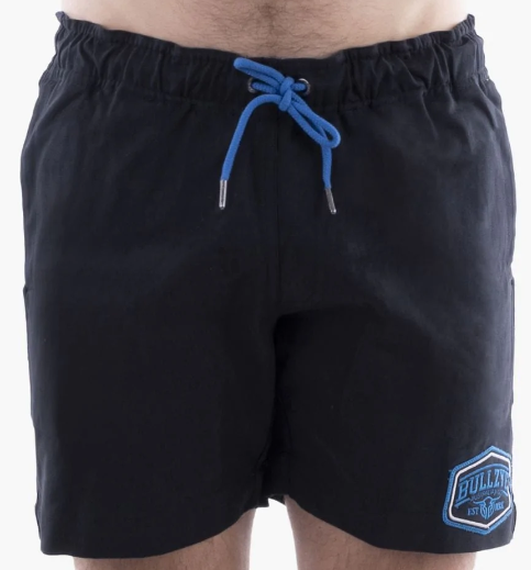 BCP1309110 Bullzye Mns Black Rugger Shorts