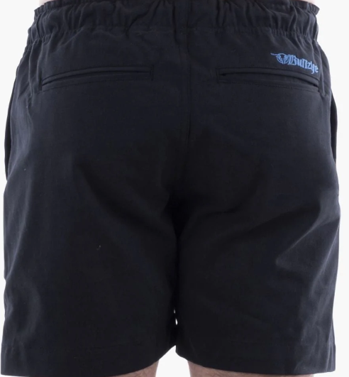 BCP1309110 Bullzye Mns Black Rugger Shorts