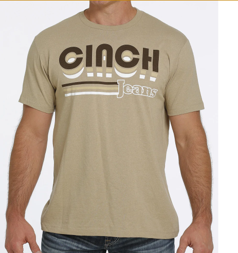 MTT1690505 Cinch Mns Karki Logo Tee