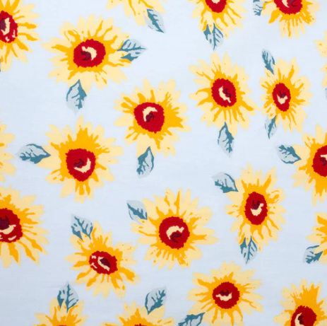 GWLS2278 Just Country Blue Sunflowers Work Shirt