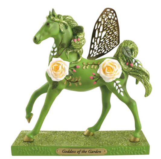 6012581 Goddess Of The Garden Painted Pony
