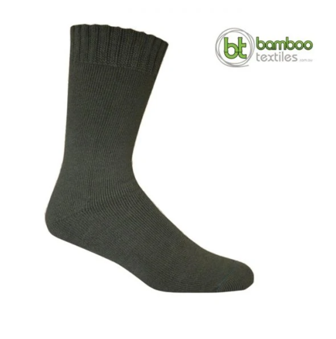 1BAMSLATE BT Bamboo Extra Thick Socks Slate