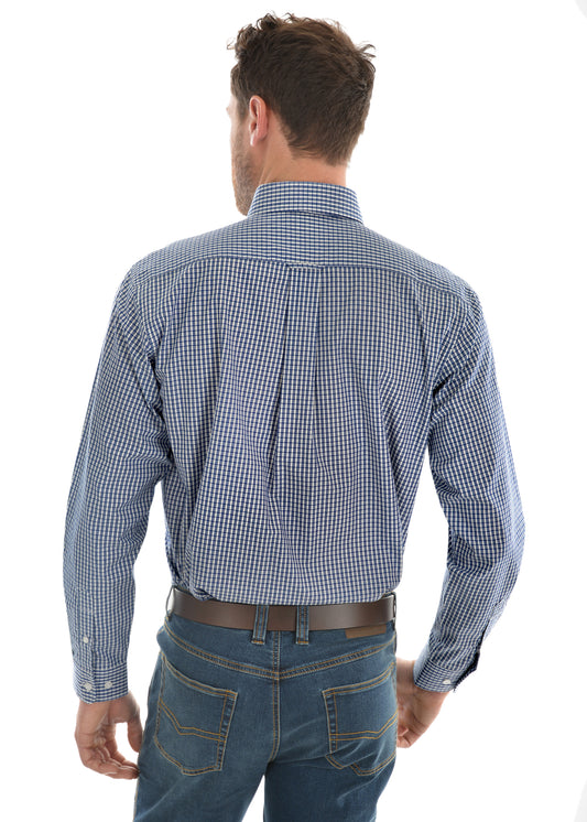 T0W1118002 Thomas Cook Mens Albert Check L/S Shirt