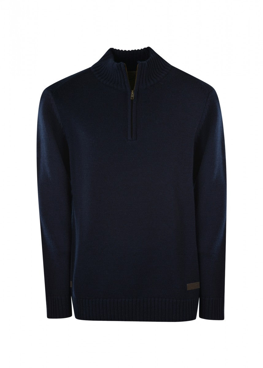 Half zip neck on sale jumper