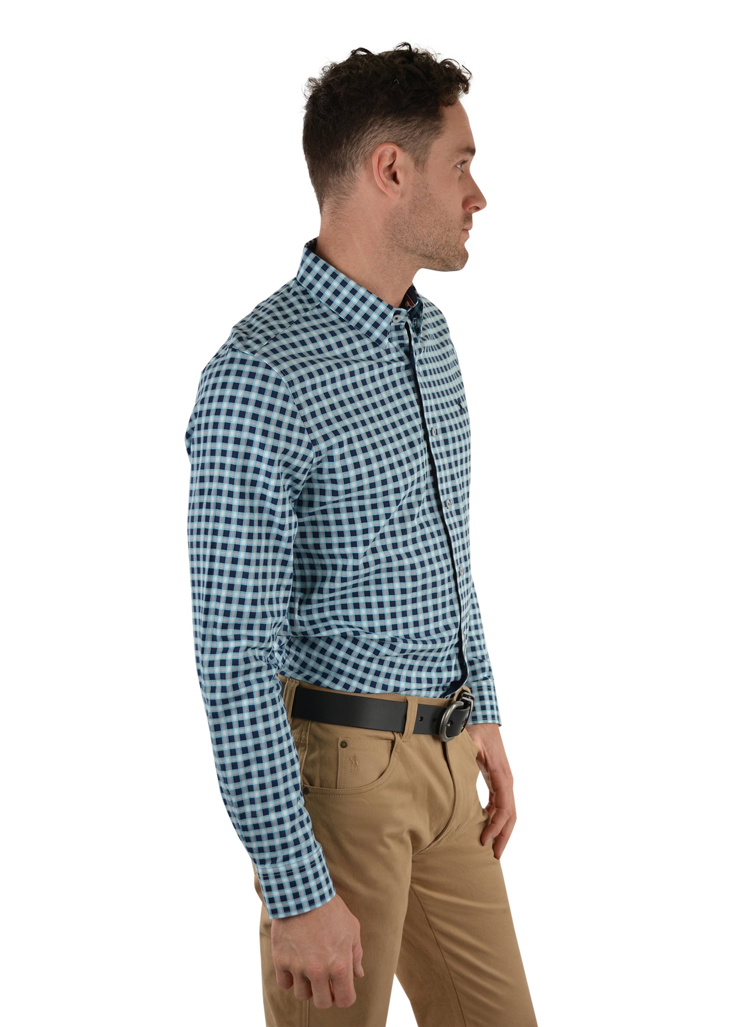 T2W1120002 Thomas Cook Men's Byrnes Tailored LS Shirt