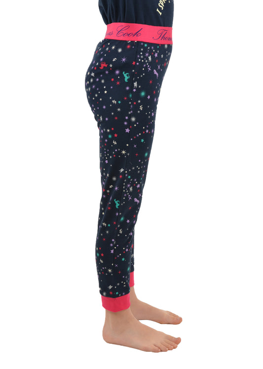 T3W5929PJS Thomas Cook Girls Sparkle Pyjamas