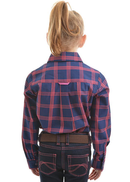 T9W5109045 Thomas Cook Girls Kimberley Check L/S Shirt