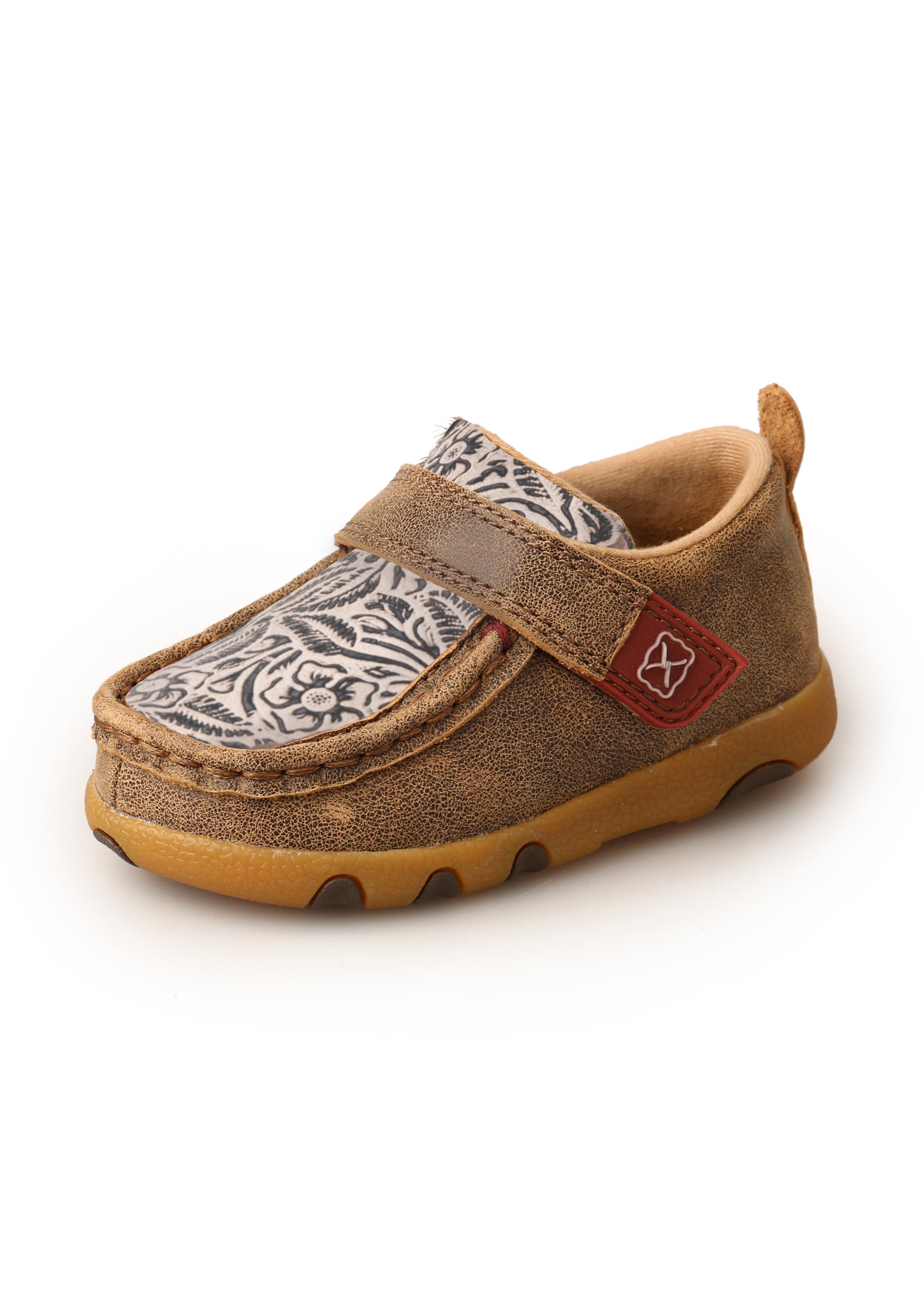 TCICA0009 Twisted X Infants Tooled casual moc