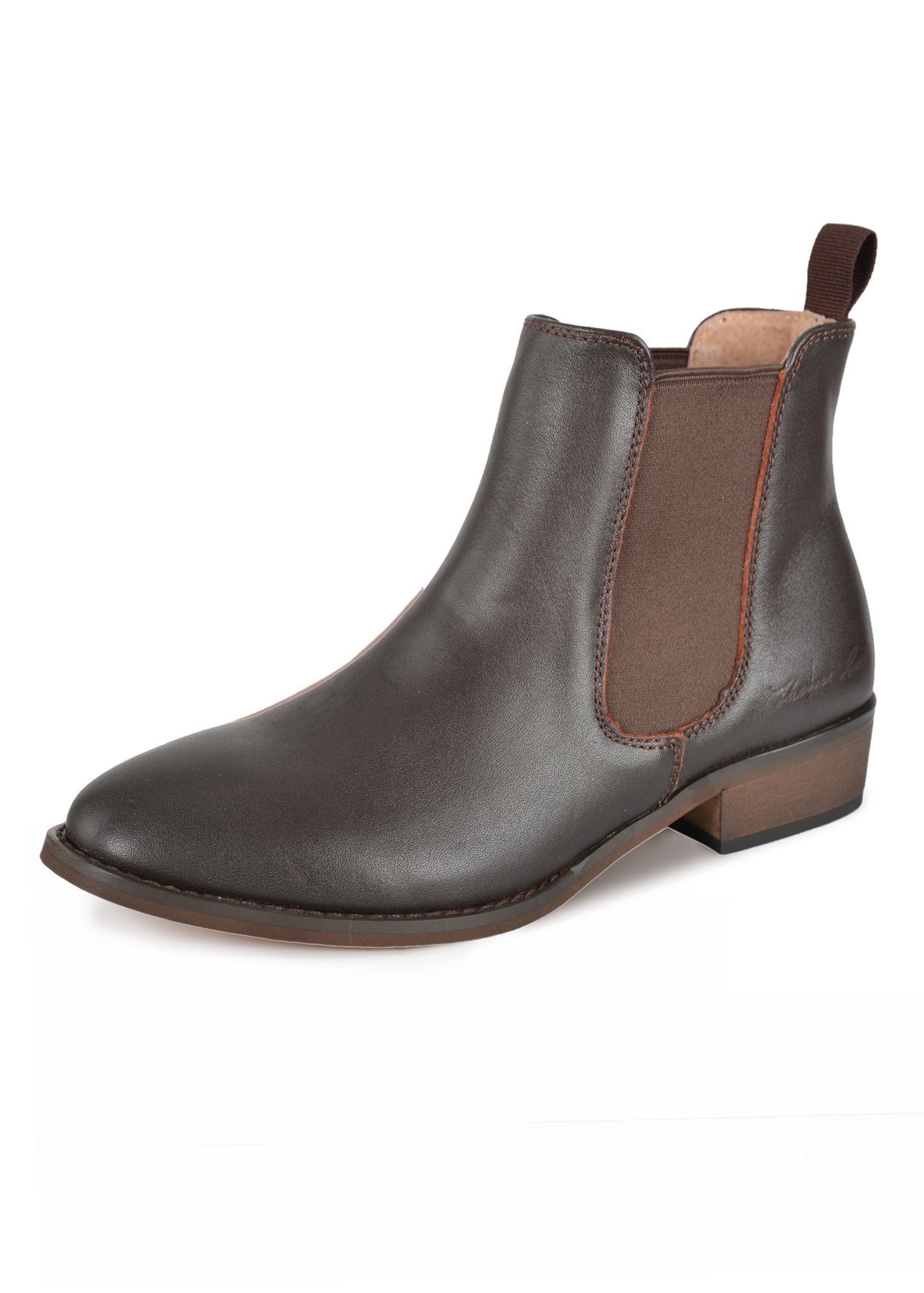 TCP28319 Thomas Cook Women's Chelsea Boot Chocolate/Chocolate
