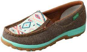 TCWXC0002 Twisted X Women’s Dust Aztec Moc 6