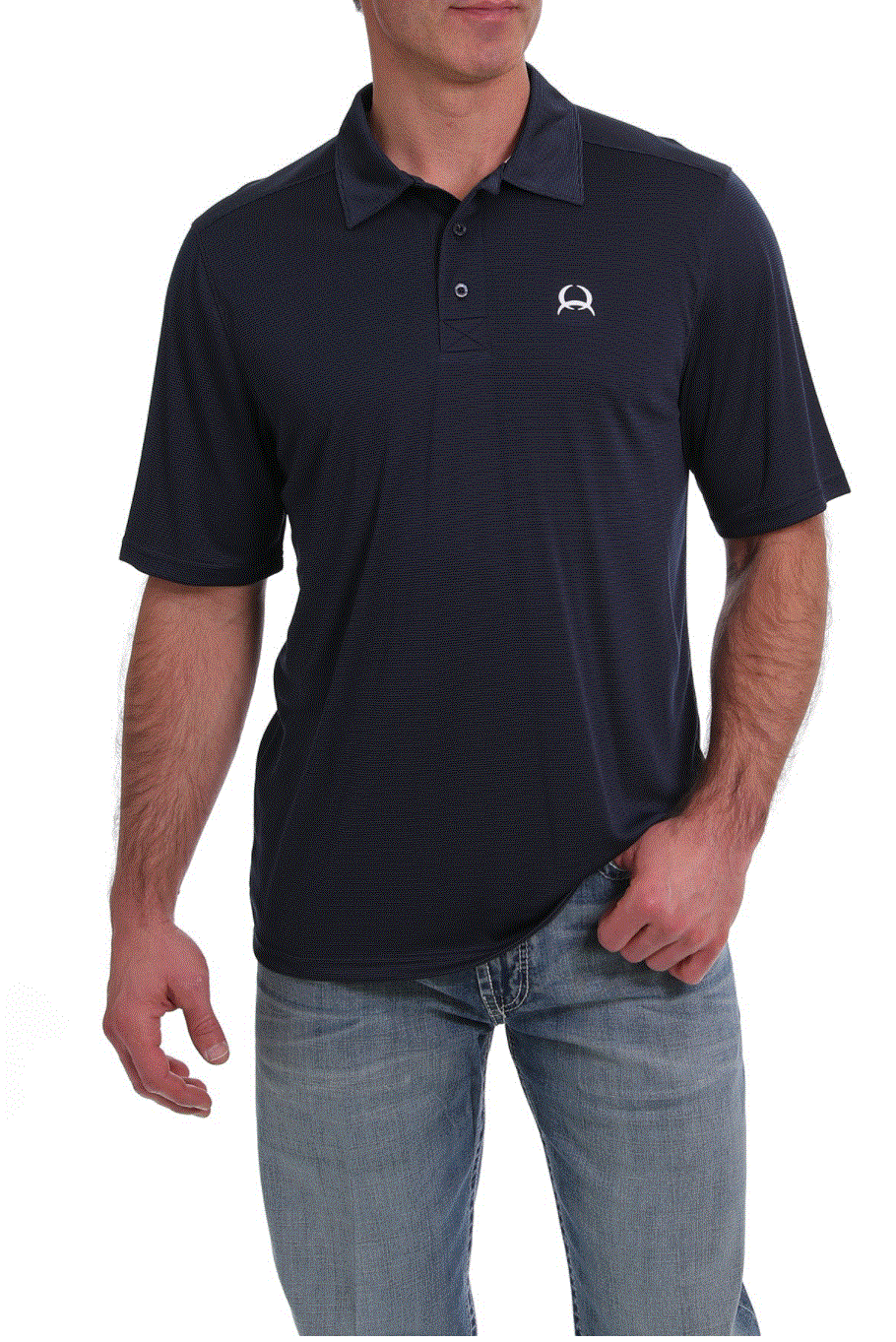 MTK1863001NAV Cinch Mens Polo Navy