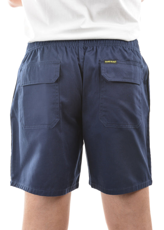 HCP1304103 Hard Slog Men's Drill Shorts Navy