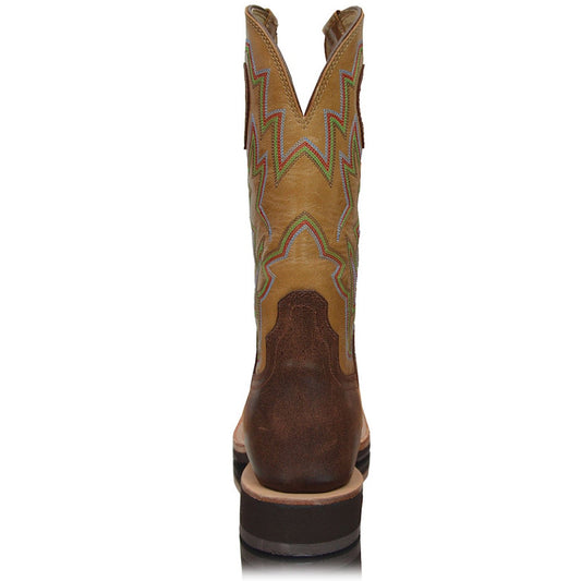 TCMHM0001 Twisted X Men's Horseman Sq Toe Brown/Crystal