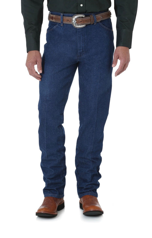 0936PWD34 Wrangler Mens Cowboy Cut Slim Fit Jean 34’ leg