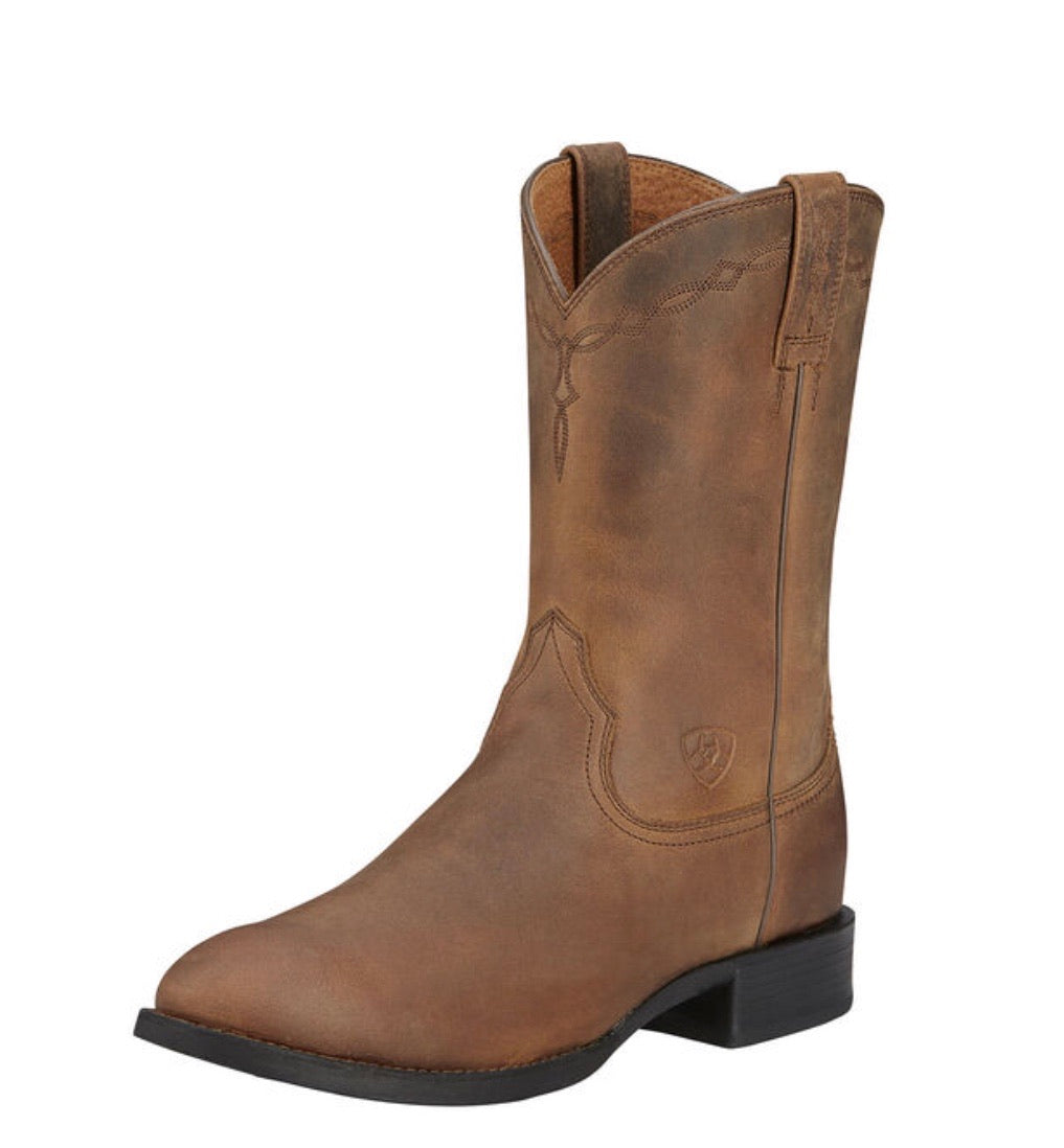 10002284 Ariat men’s Heritage Roper Distressed Brown