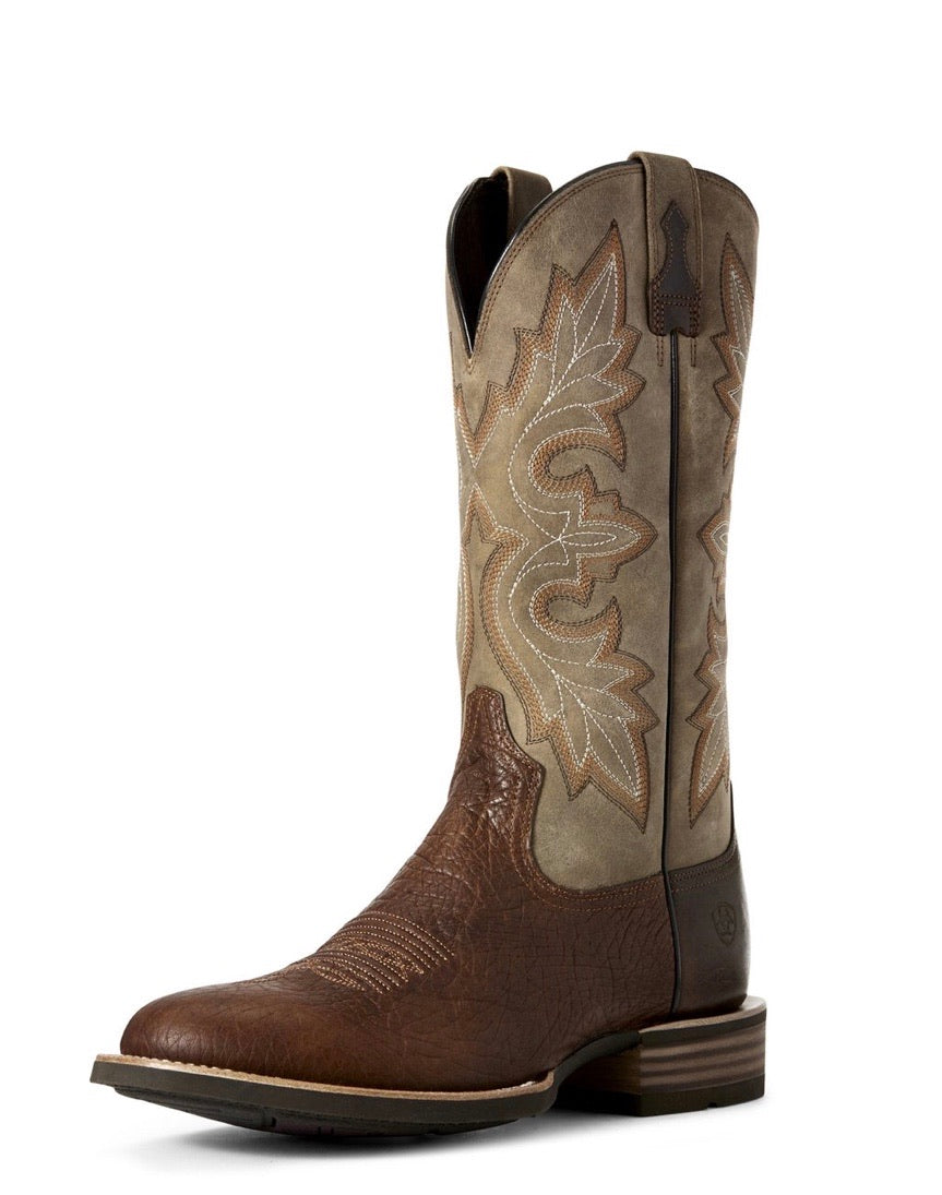 10027198 Ariat Men’s Lockwood Antique Buckskin/Brown Bomber