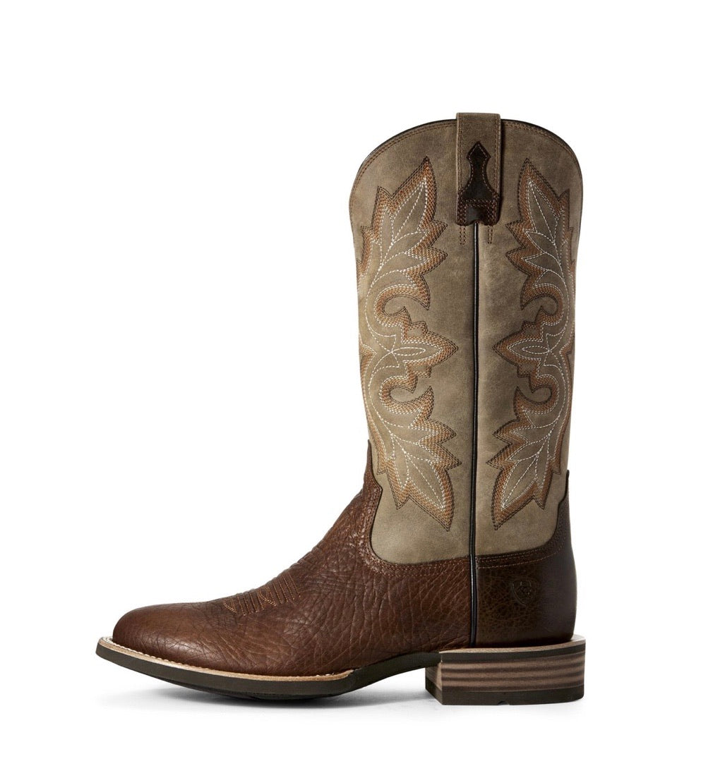10027198 Ariat Men’s Lockwood Antique Buckskin/Brown Bomber