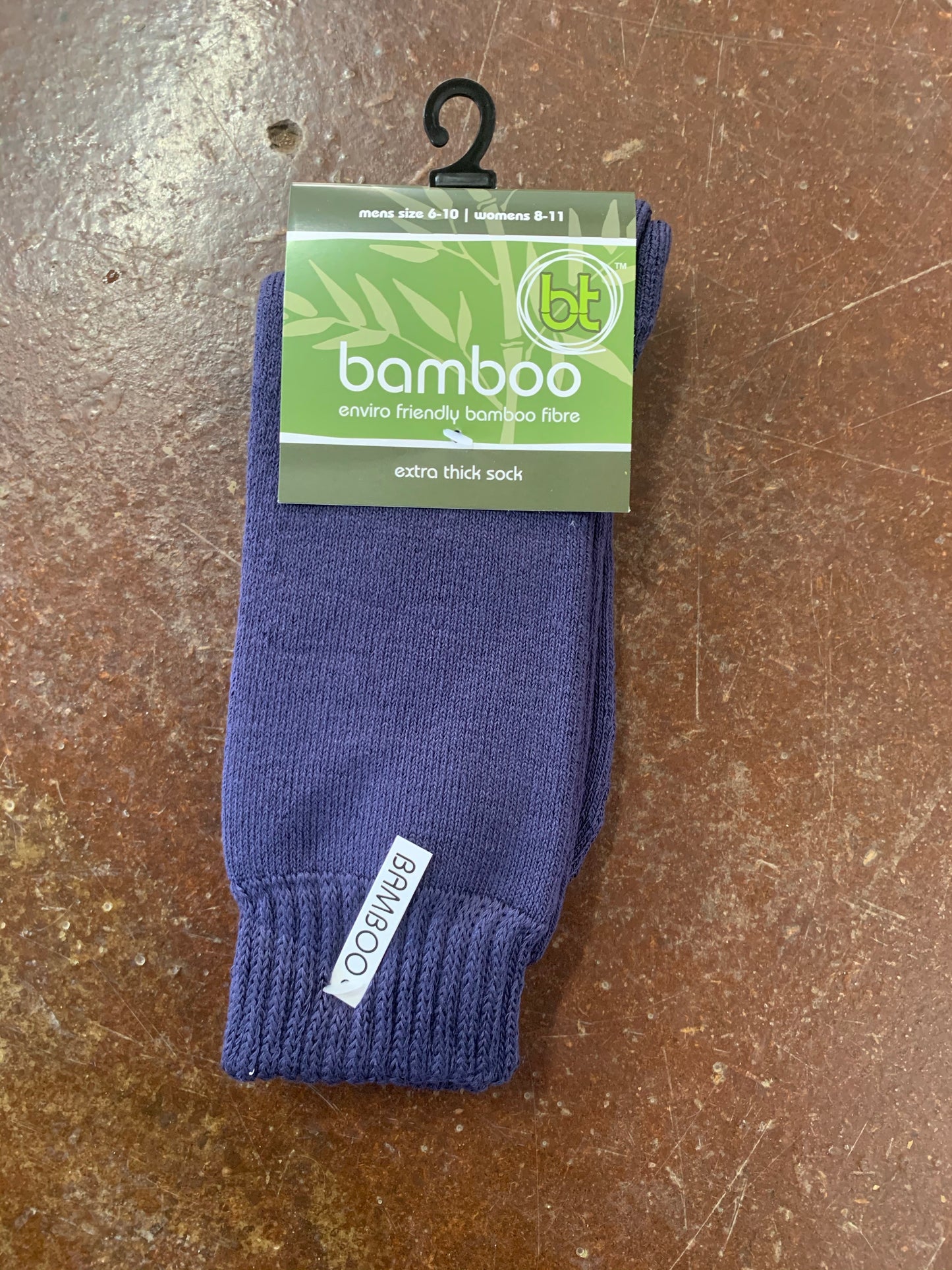 1BAMNAVY BT Bamboo Extra Thick Socks Navy