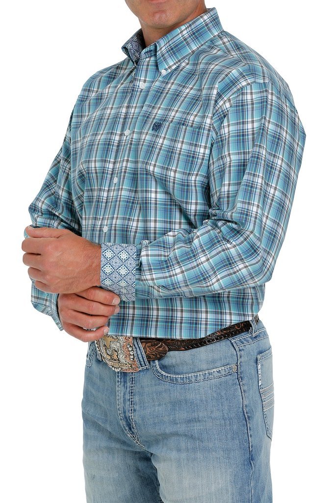 MTW1105225 Cinch Men's Classic Fit Check L/S