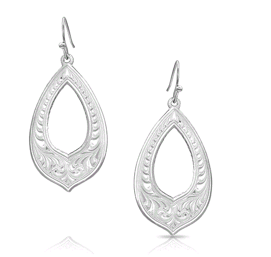 ER4699 Montana Silversmiths Silver Wonder Earrings