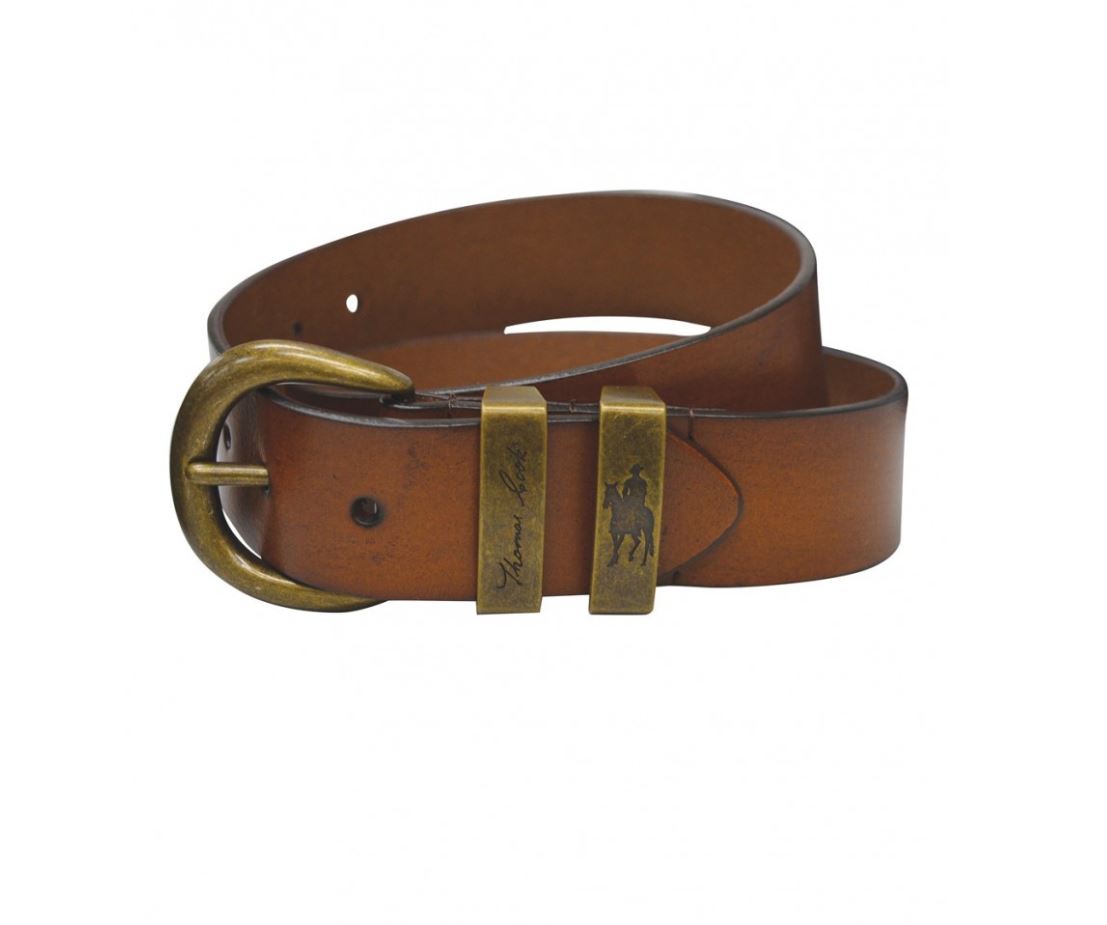 TCP1936BEL  Thomas Cook Brass Twin Keeper Belt