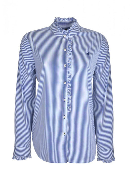 T0S2133048 Thomas Cook Women's Scone L/S Shirt Blue/White