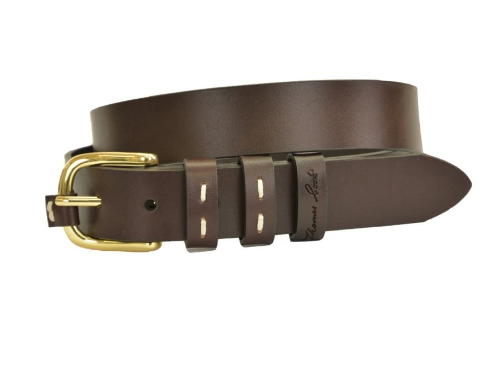 T0S2960BLT Thomas Cook Stitch Belt Brown