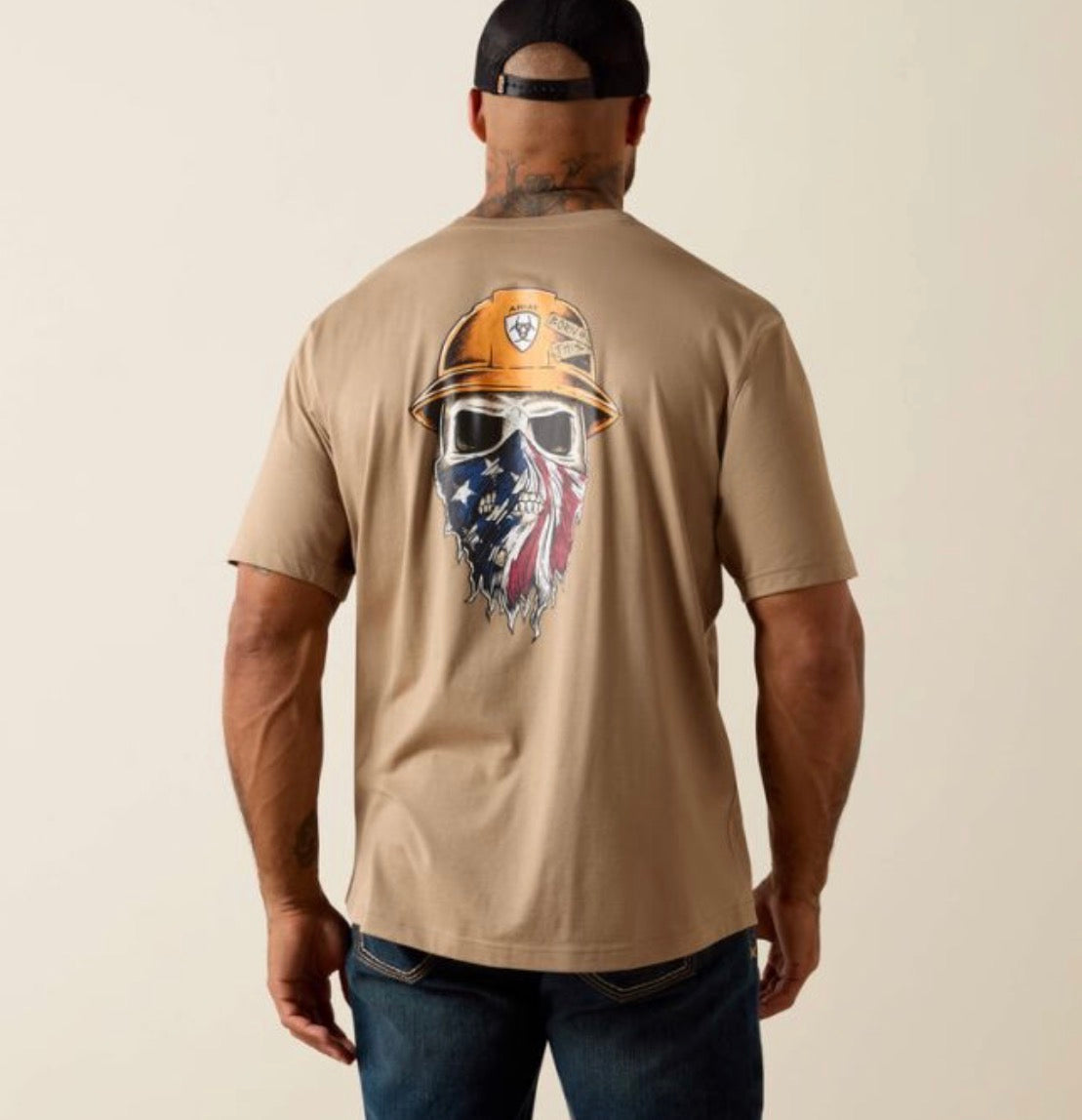 10071506 Ariat Men’s Rebar workman Born for this Tee Gregor