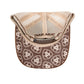 AC2206 Ariat Est patch Trucker Cap Dachshund Brown
