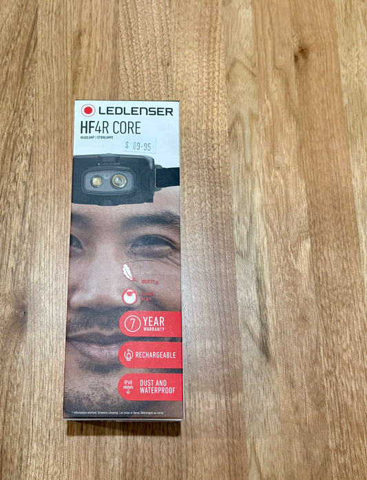 ZL502790 Ledlenser HF4R Core 500lm Rechargeable IP68 Flood & Spot Beam 72gm Headlamp