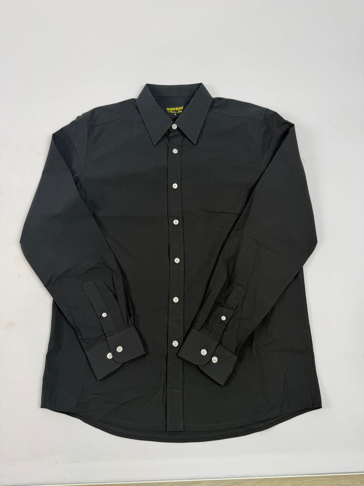 HCP1106200 Hard Slog Men's Harper LS Shirt Black Shirt